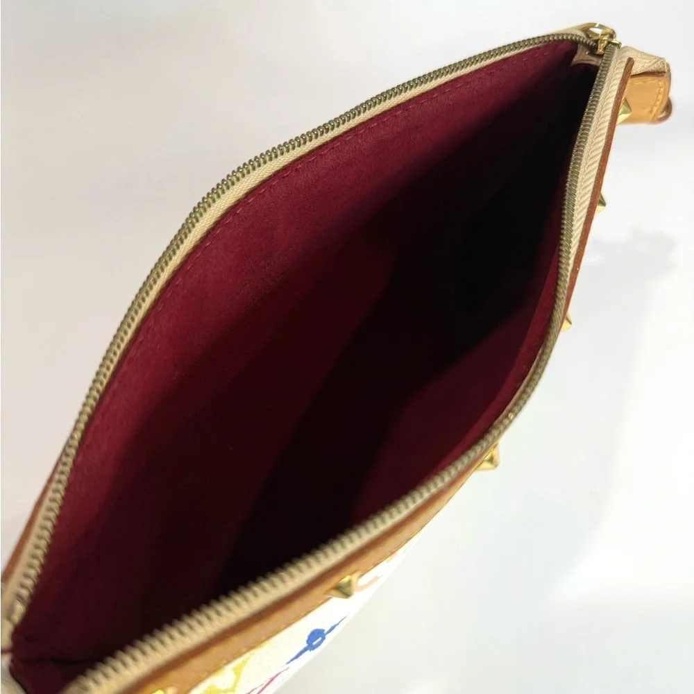 ✨SOLD✨ Vintage Louis Vuitton Murakami Multicolor Pochette - Picture 15 of 16
